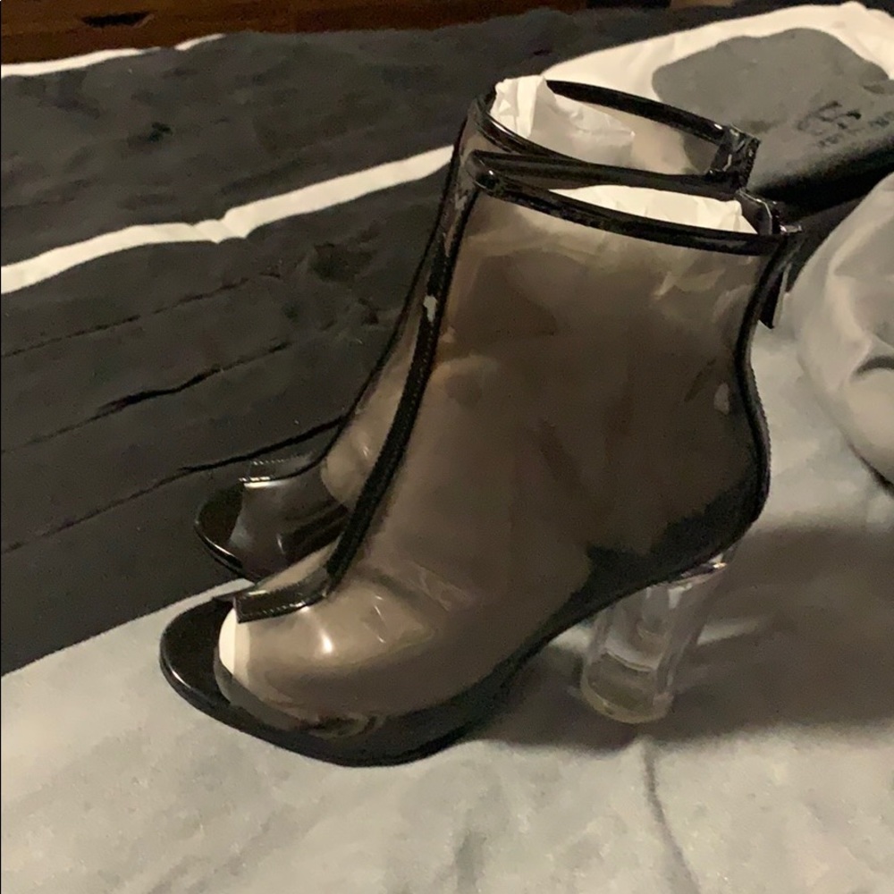 Cape Robbin Transparent Bootie